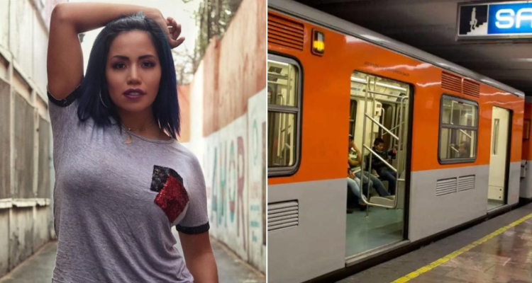 Modelo de Onlyfans en Metro de Ciudad de México