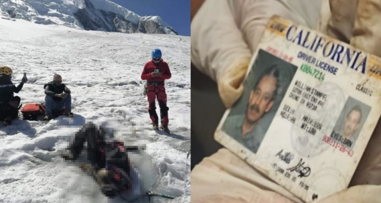 Hallan cadáver momificado de un montañista estadounidense desaparecido hace 22 años en nevado de Perú
