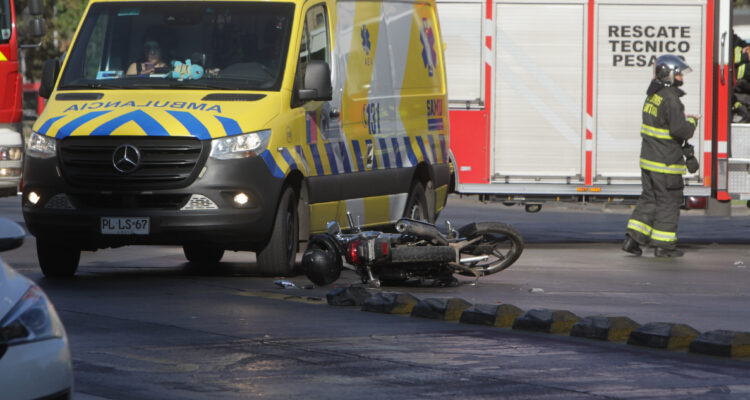 Un motorista falleció tras grave accidente de tránsito en Talca