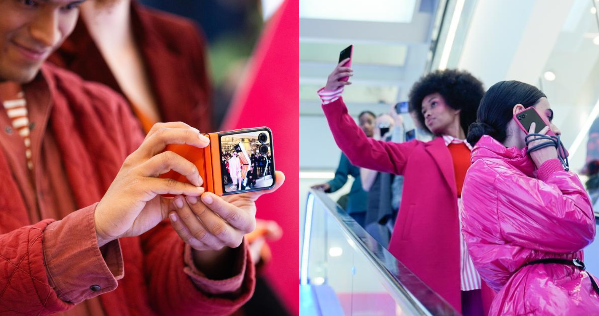 Llegan a Falabella los nuevos teléfonos con inteligencia artificial y pantalla plegable de Motorola