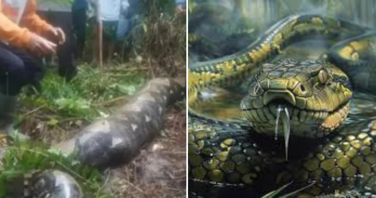 Mujer devorada por pitón en Indonesia