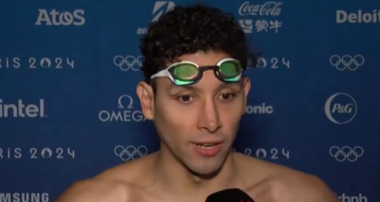 Nadador mexicano desilusionado de su propio pueblo por críticas a su desempeño en JJOO