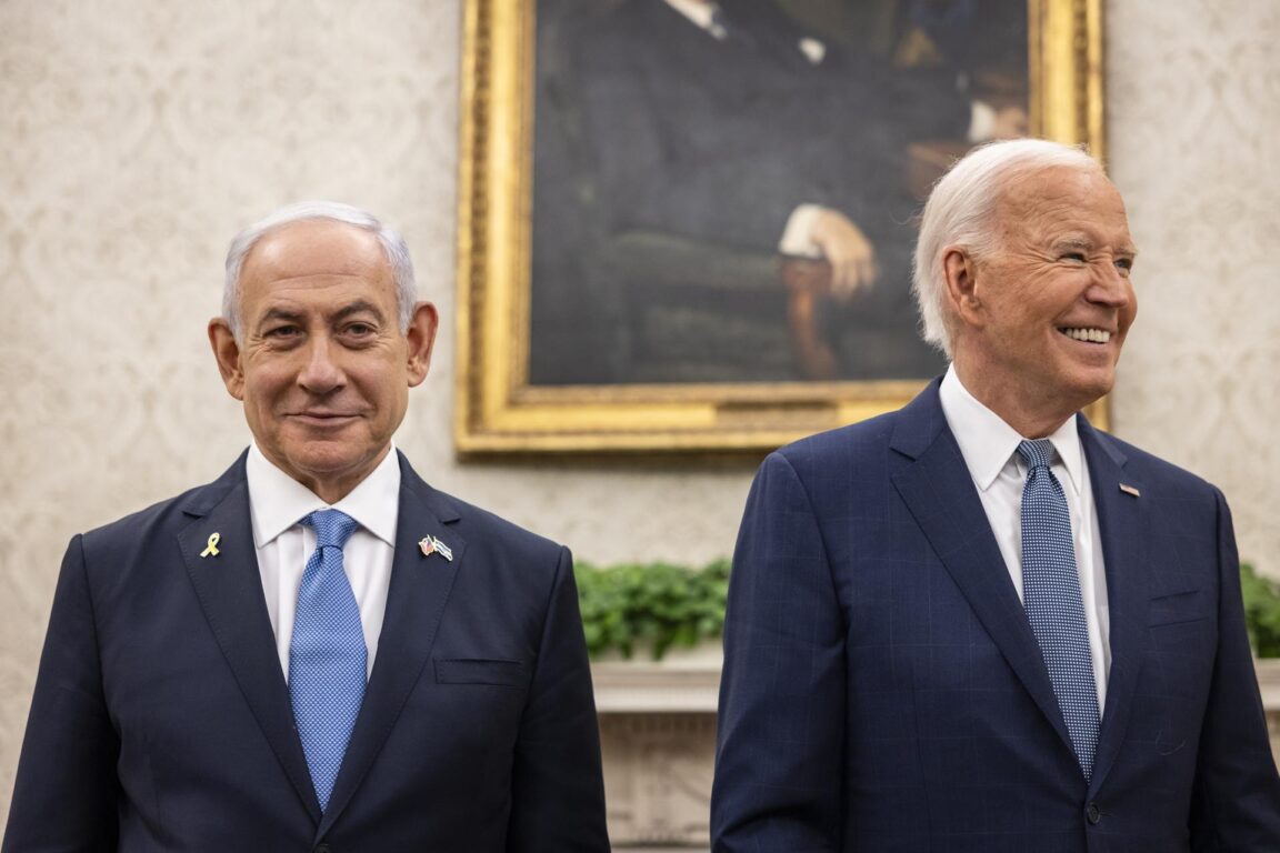 Benjamin Netanyahu y Joe Biden 