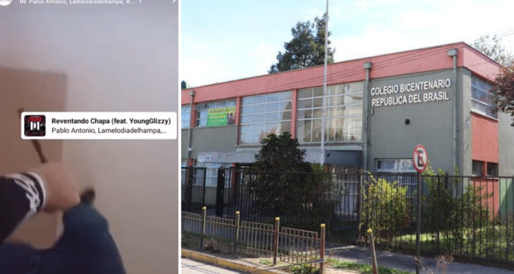 Adolescentes ingresaron a robar en Colegio Brasil y se grabaron para jactarse por redes sociales