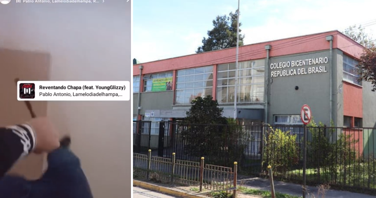 Adolescentes ingresaron a robar en Colegio Brasil y se grabaron para jactarse por redes sociales