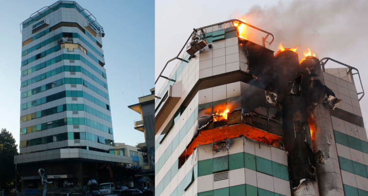 Confirman trabajos de recuperación de edificio incendiado en centro de Concepción en estallido Social