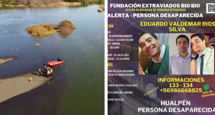 Hallan cadáver a orillas de Río Bío Bío en Hualpén en medio de búsqueda de hombre desaparecido