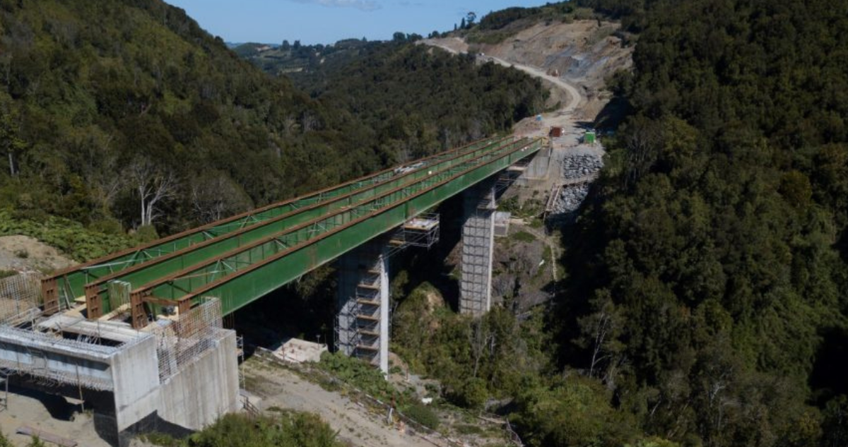 Obras del bypass de Castro