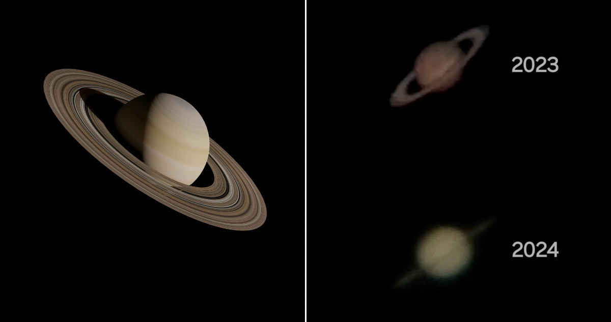 Observatorio astronómico chileno prevé que los anillos de Saturno no se verán en 2025