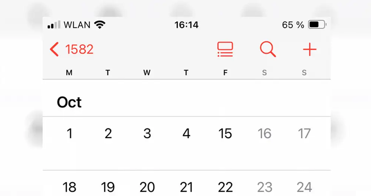 Si retrocedemos hasta octubre de 1582 en un calendario digital moderno, nos enfrentamos a un enigma que refleja decisiones de hace siglos.