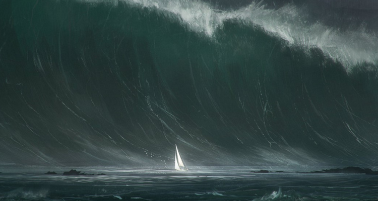 Científicos presentaron una tecnología que permite predecir olas inusualmente grandes en alta mar con hasta 5 minutos de antelación.