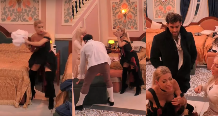 Oriana Marzoli y Facundo González en medio de fuerte altercado en ¿Ganar o servir?