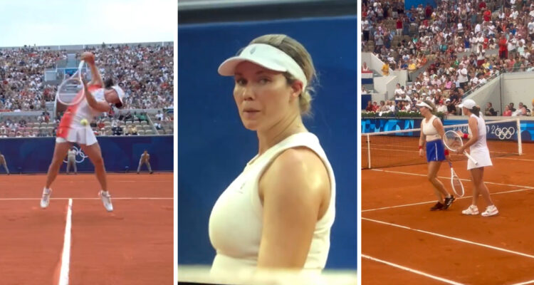 Iga Swiatek y Danielle Collins tuvieron tenso duelo en París 2024.