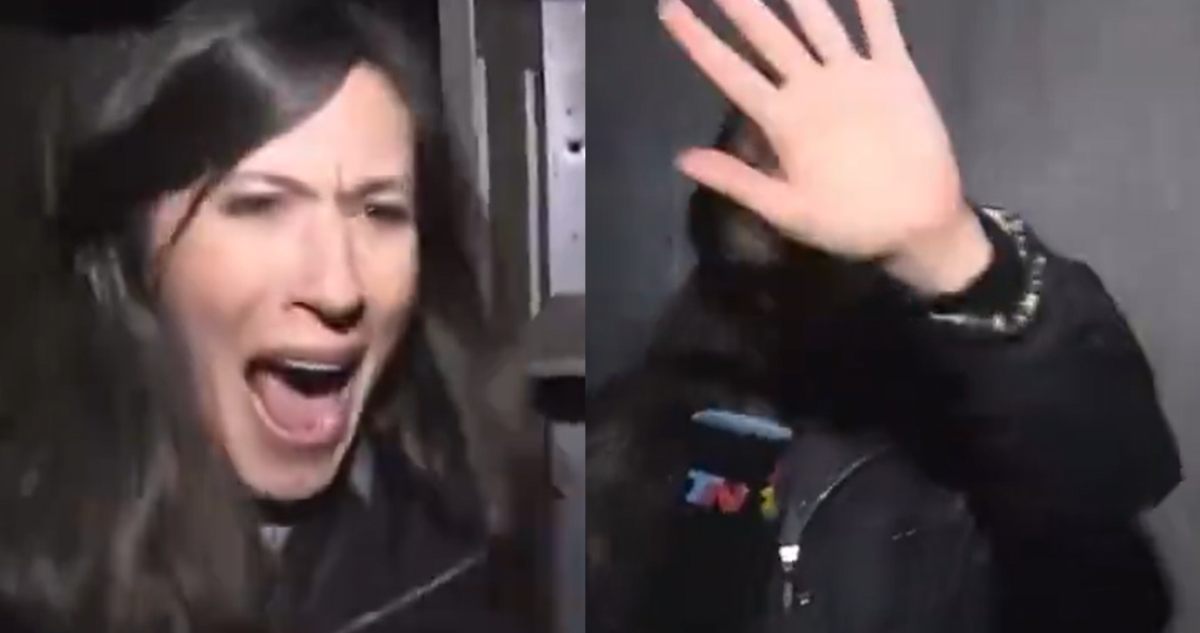 Periodista argentina se vuelve viral tras recibir “tremendo” susto en despacho en ‘escape room’