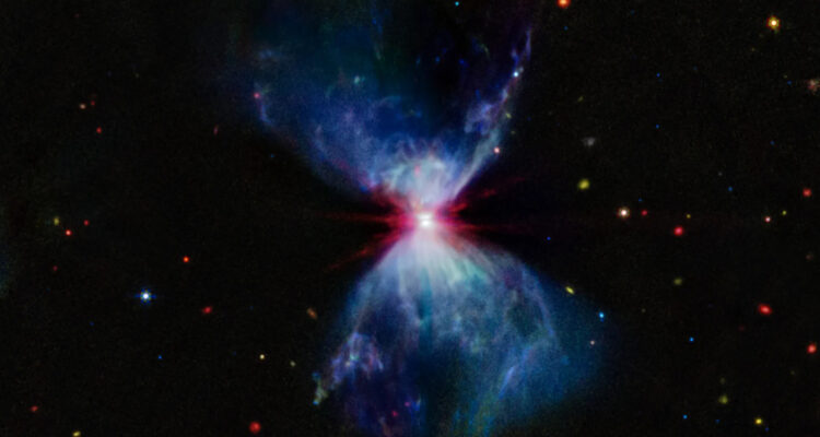 L1527, la estrella bebé captada por el James Webb