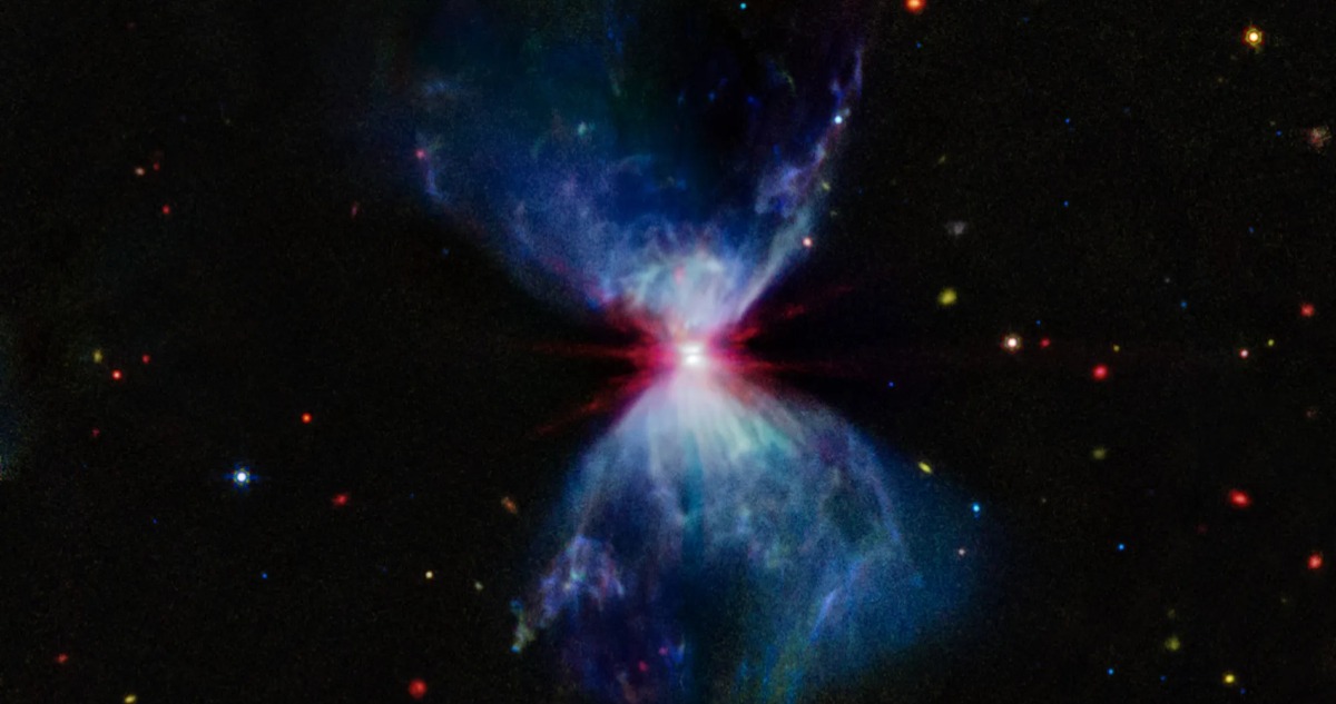 L1527, la estrella bebé captada por el James Webb