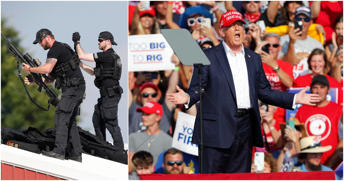 Revelan que el Servicio Secreto de EE.UU. vio al atacante de Trump 20 minutos antes de que disparara