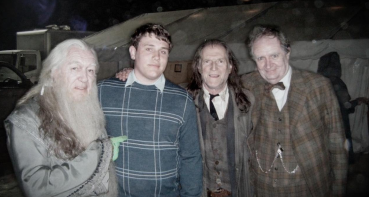 Rob Knox y actores de Harry Potter