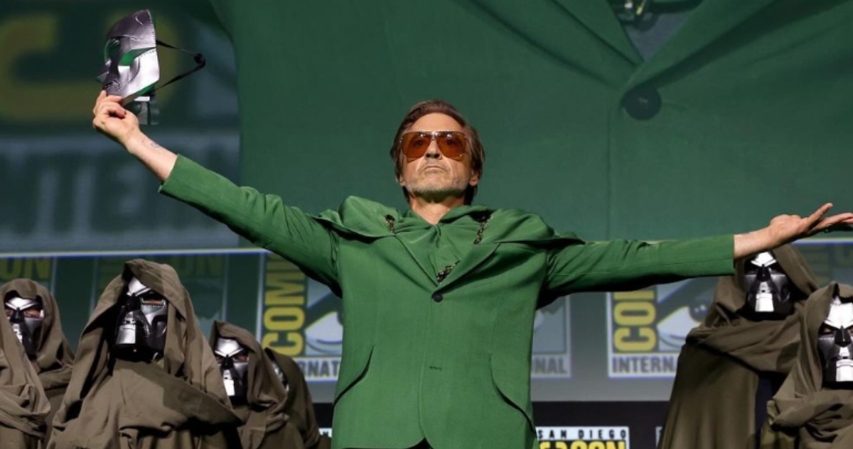 Robert Downey Jr. regresa a Marvel como “Doctor Doom en “Avengers: Doomsday”