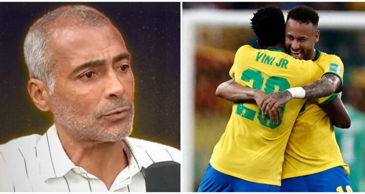 Romario Neymar Vinícius Jr Brasil Copa América