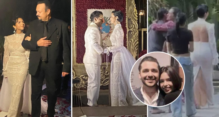 ¿Se casaron? Se viralizan fotografías de posible matrimonio de Ángela Aguilar y Christian Nodal