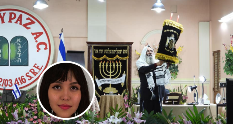 Culto de secta Gozo y Paz (fondo) miniatura de Maily Chamorro (miniatura) en referencia a su desparición