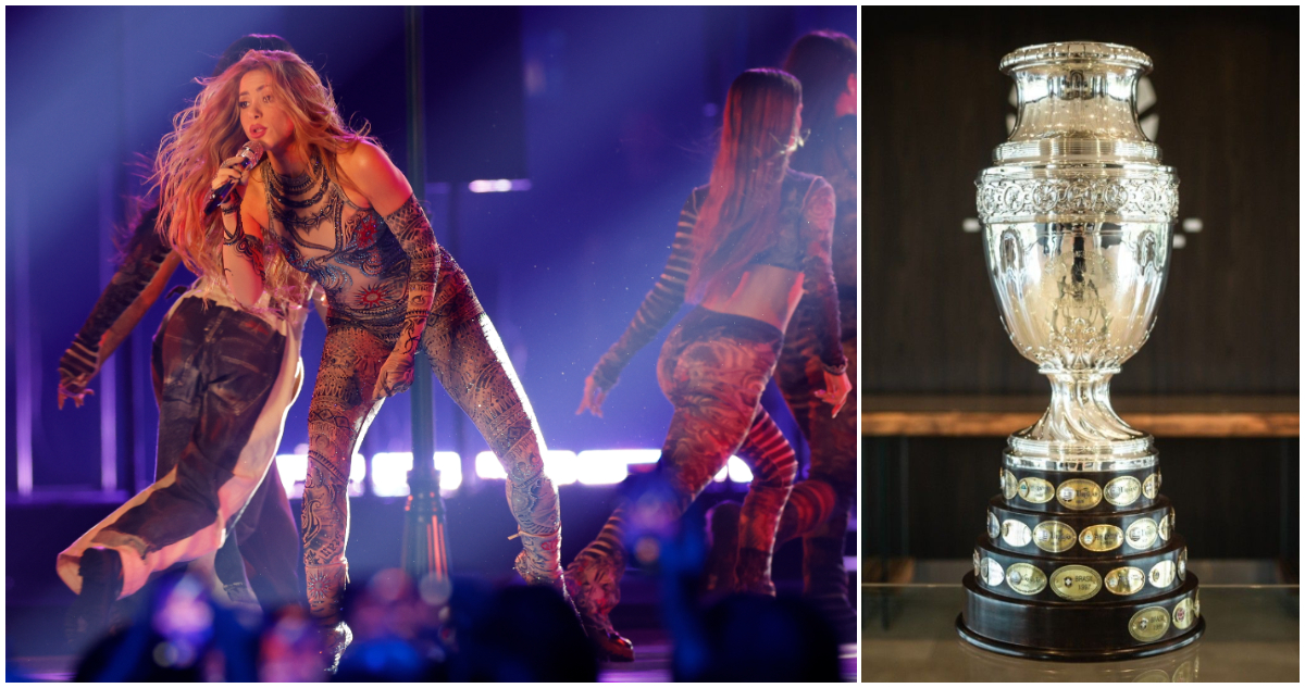 Shakira Copa América presunto cambio show