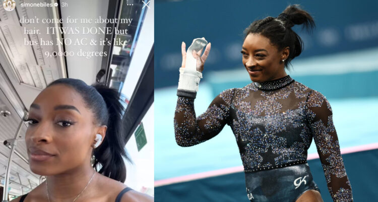 Simone Biles responde a críticas a su pelo