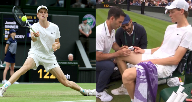 Jannik Sinner cae eliminado ante Daniil Medvedev de Wimbledon.