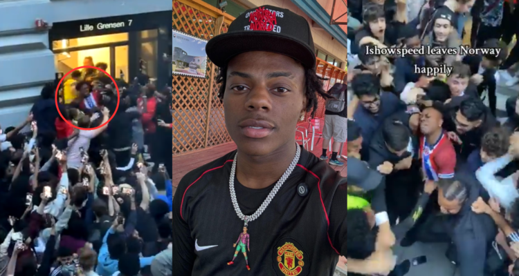 Youtuber Speed en su visita a Noruega