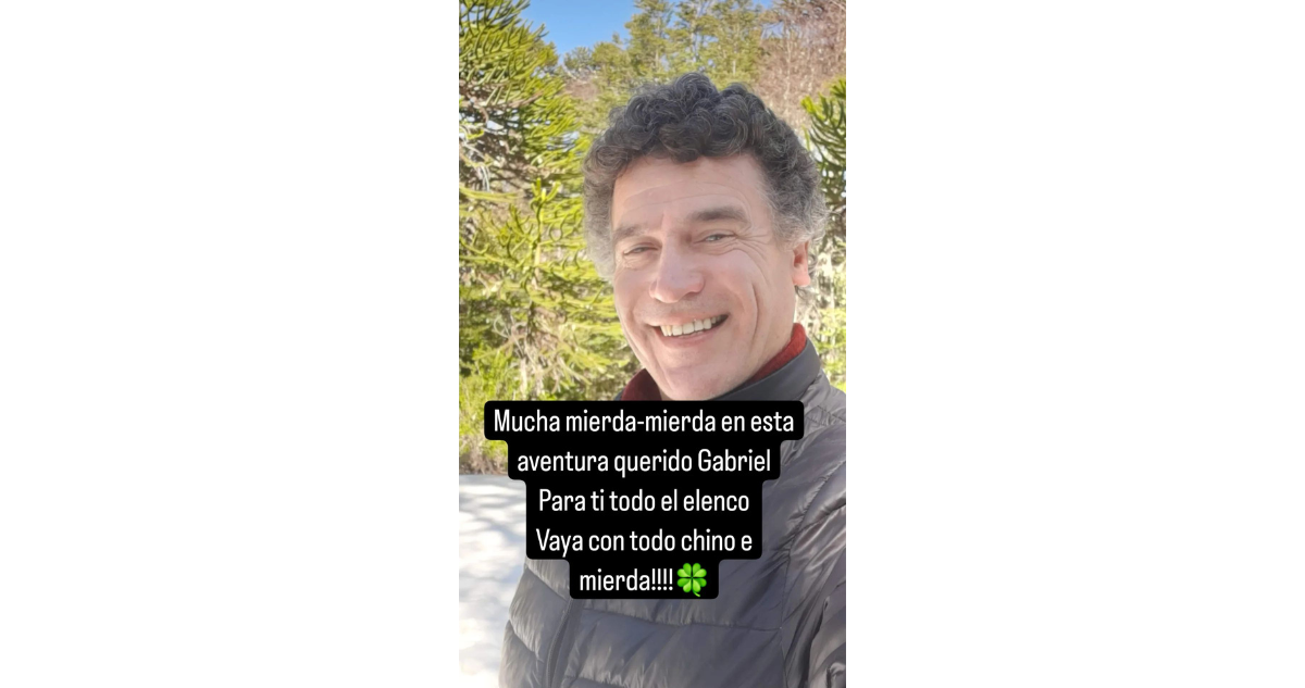 Instagram Storie de Julio Milostich en referencia al Señor de la Querencia