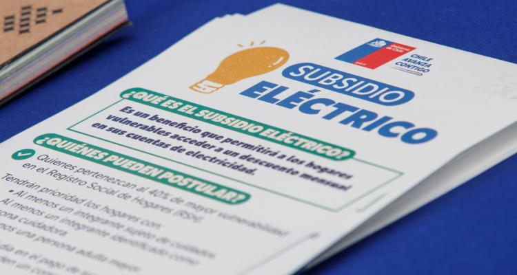 Subsidio eléctrico en la región de Los Ríos