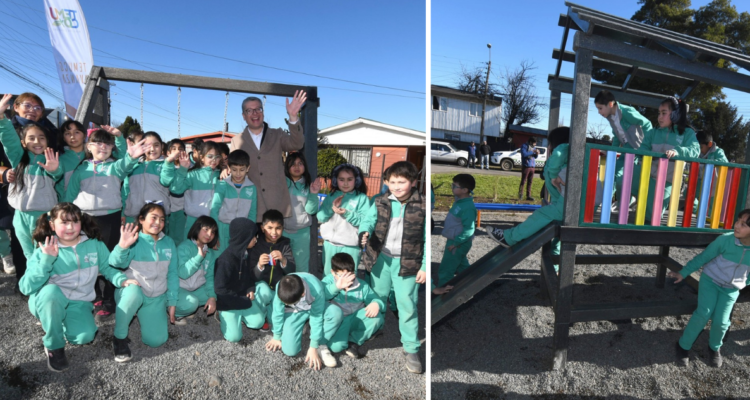 Inauguran décima ecoplaza en Temuco