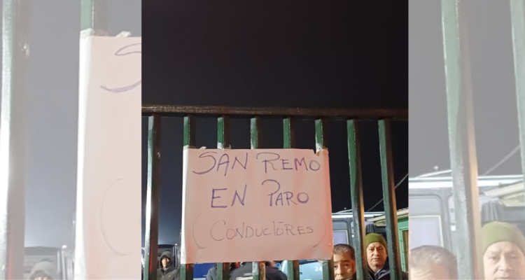 Termina paro micros San Remo