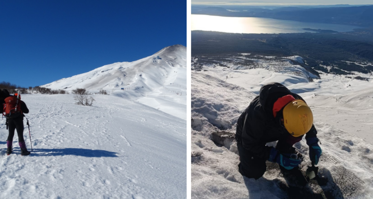Perímetro de seguridad volcán Villarrica