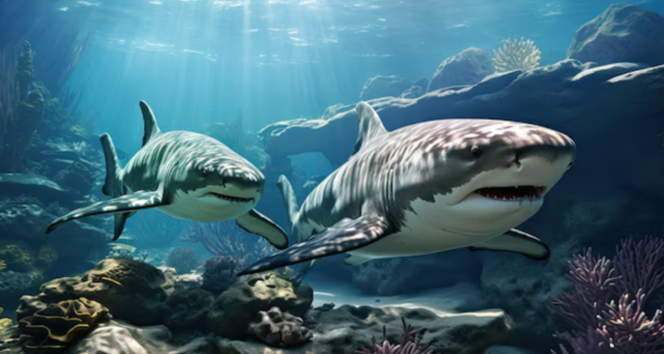 Tiburones intoxicados con cocaína