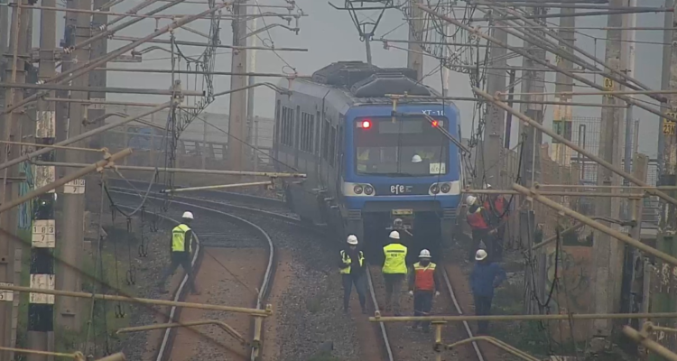 Falla en el servicio del tren Limache-Puerto