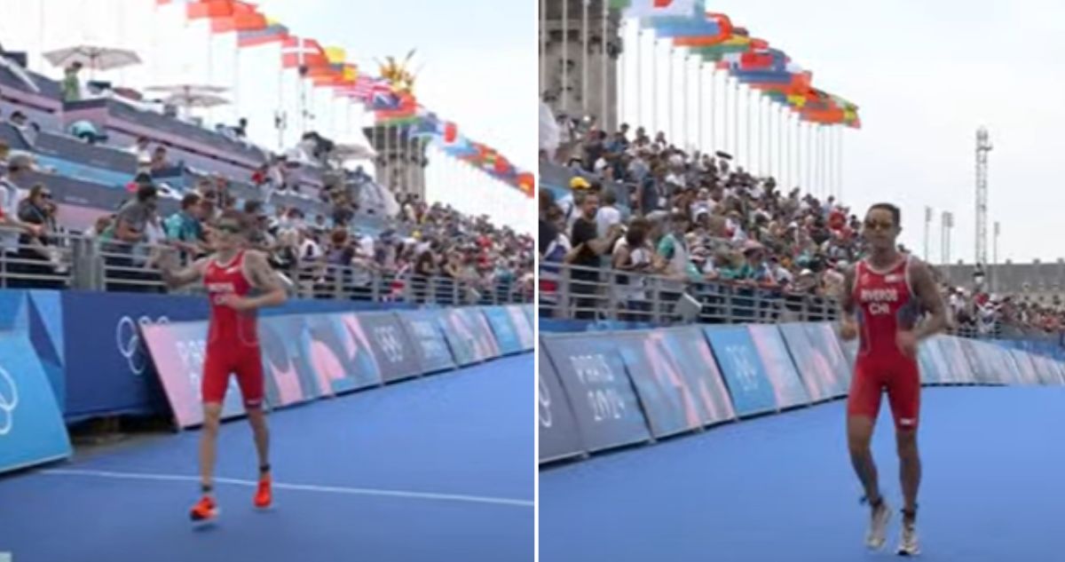 Diego Moya y Gaspar Riveros compitieron en triatlón de los JJOO de París 2024