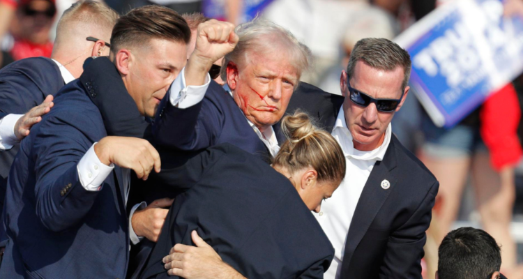 Trump dice no tener miedo tras atentado Dios evitó que lo impensable pasara
