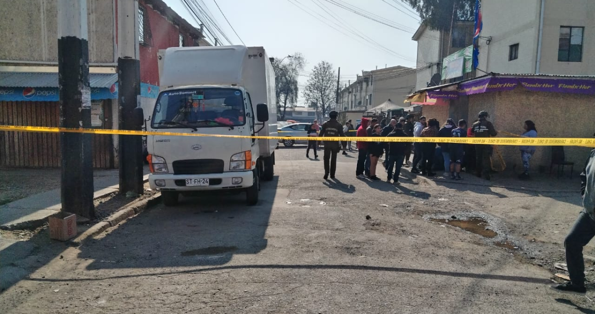 Un hombre fue asesinado a balazos en la calle, a plena luz del día, en Puente Alto