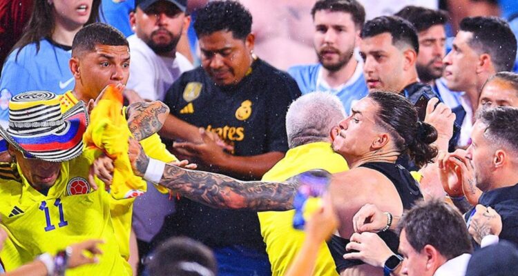 La escandalosa pelea del Uruguay-Colombia sigue provocando reacciones