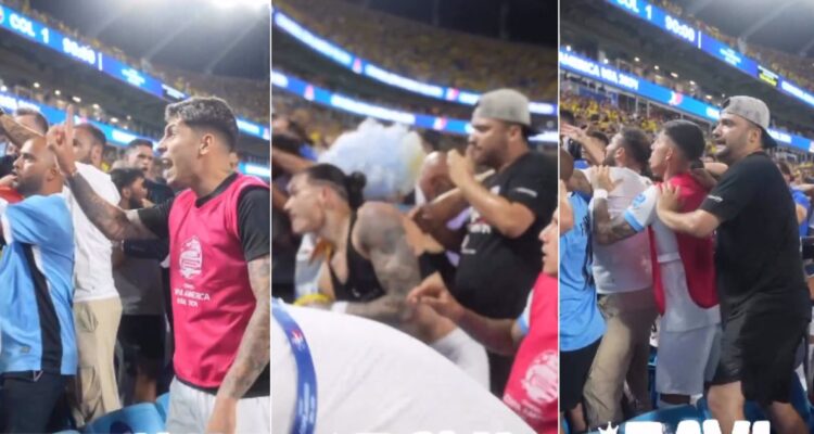 Crack de Uruguay, Mathías Olivera, advirtió a hinchas de Colombia previo a la pelea y escándalo en la tribuna