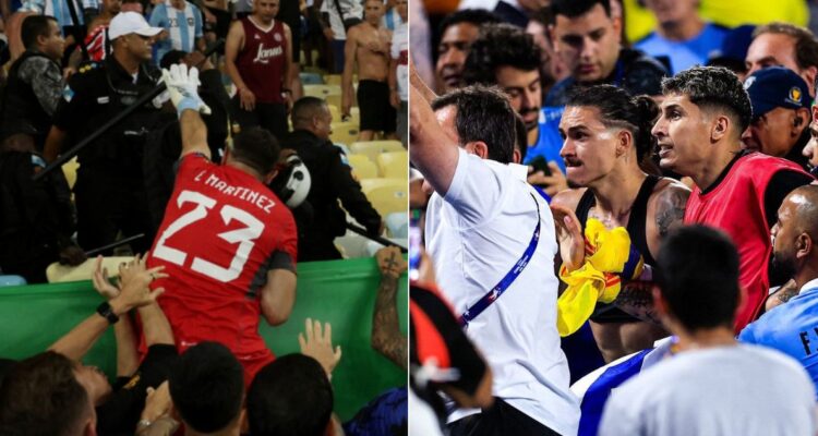 Juan Pablo Varsky es criticado en Uruguay por su doble vara en pelea de Darwin Núñez: le recordaron reacción con Dibu Martínez en 2023