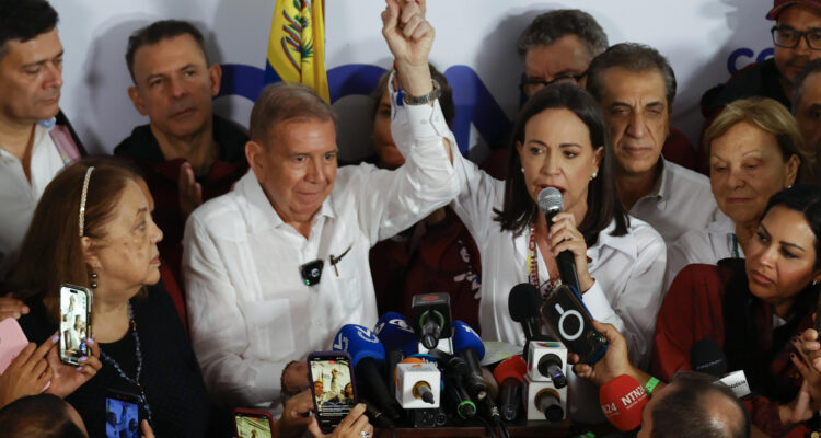 Edmundo González y María Corina Machado