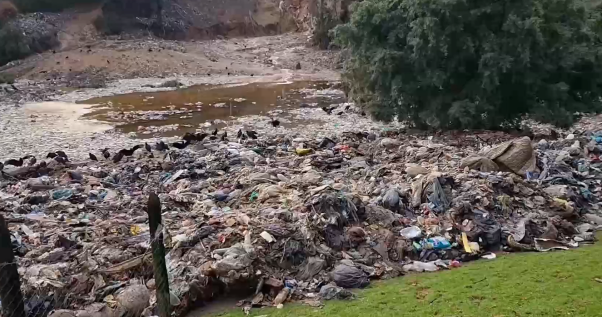 Imagen del vertedero Morrompulli por su vida útil