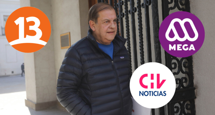 Francisco Vidal en la moneda en referencia a sus polémicos dichos contra Canal 13, Mega y CHV