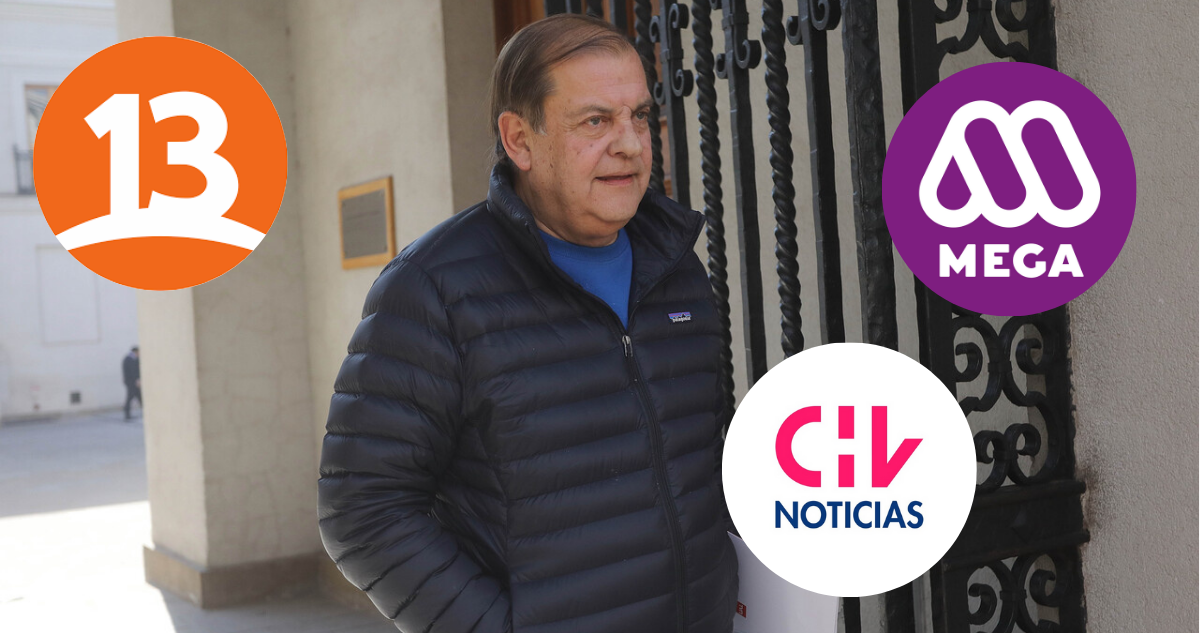 Francisco Vidal en la moneda en referencia a sus polémicos dichos contra Canal 13, Mega y CHV
