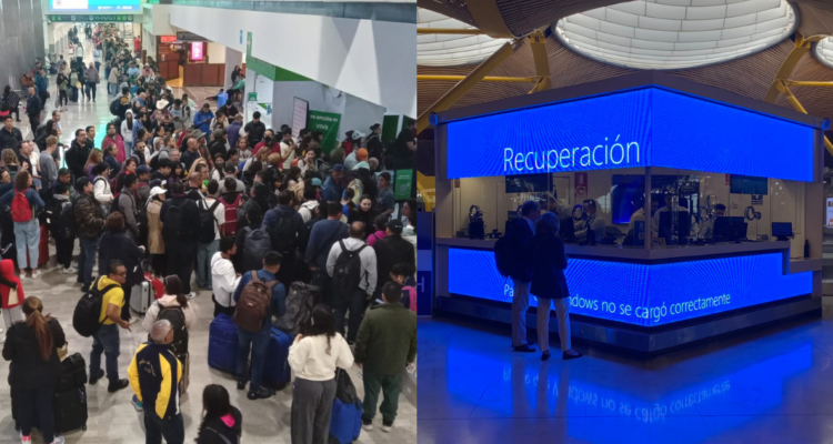 VIDEOS | Aglomeraciones y caos: así se vivió el fallo de Microsoft en diferentes aeropuertos del mundo