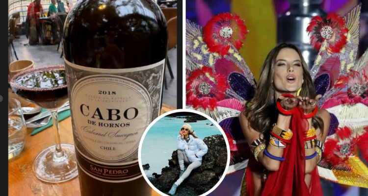 “¡Muy bueno!”: ángel de Victoria’s Secret disfruta de vino chileno durante sus vacaciones en Islandia