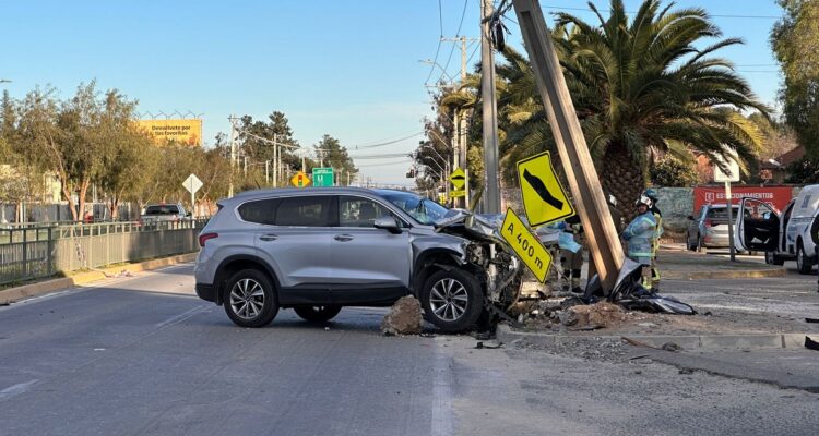 Joven atropellada en Puente Alto